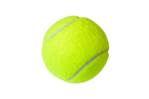 1/-la balle de tennis